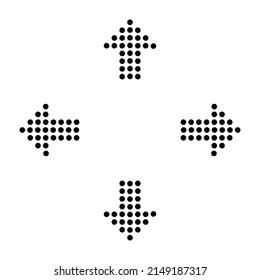 Conjunto de vectores de flecha. Colección de iconos de flecha. Conjunto de flechas vectoriales para el diseño web. Estilo de flecha plana aislado en fondo blanco flecha derecha