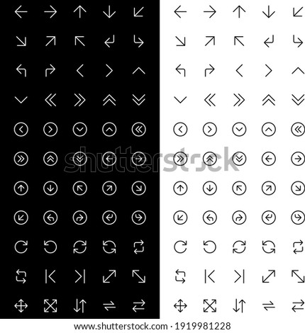 Arrow vectors  symbols  doodles for interface arrows vector