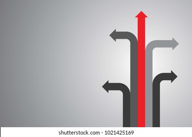 Arrow the way goto success