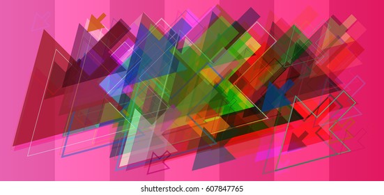 arrow way vector background