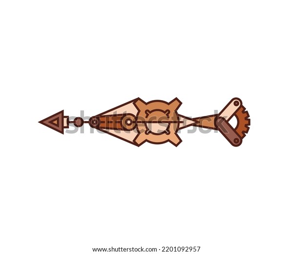 arrow
weapon on white background vector
illustration