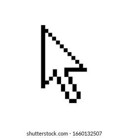 Arrow web cursors,  vector black pictograms sign vector