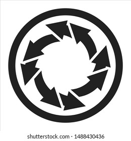 Arrow for web design and mobile apps. Arrow icon. Vector flat arrow. Interface.