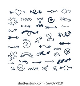 Arrow web icon vector illustration.