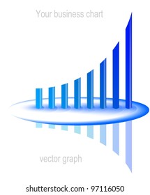 Arrowed business chart