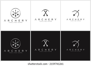 Arrowhead For Archer Archery Outdoor Apparel Gear Hunter Logo Design