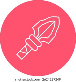 Pfeilspitze Linie, Vektorsymbol-Design