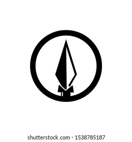 arrowhead logo design inspiration vector