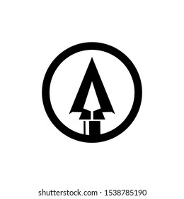 arrowhead logo design inspiration vector