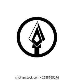 arrowhead logo design inspiration vector