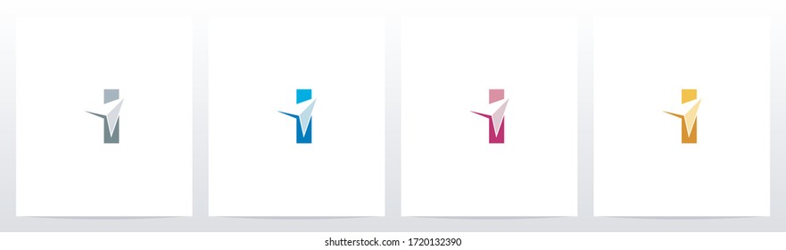 Arrowhead On Letter Logo Design I