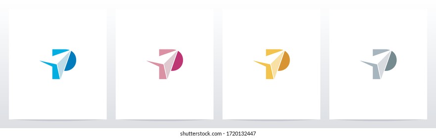 Arrowhead On Letter Logo Design P