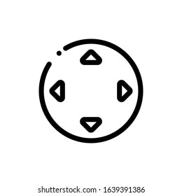 Arrows 360 Icon. Simple Vector line icon. EPS 10