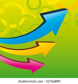 Arrows - 3D Glossy Icon
