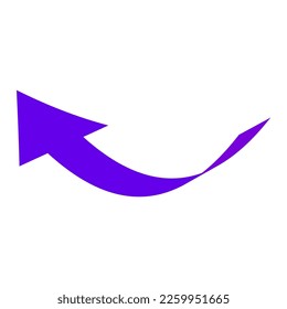 Arrows 3D Vector Colorful Turning in Space