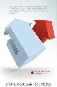 Arrows abstract figure