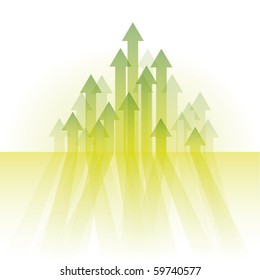 arrows abstract vector