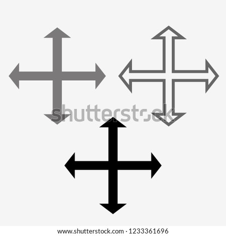 arrows alt navigation button. vector illustration