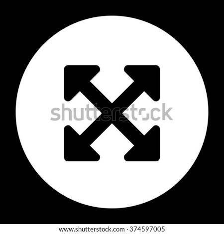 Arrows Alt navigation button.Vector illustration.