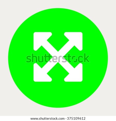 Arrows Alt navigation button.Vector illustration.