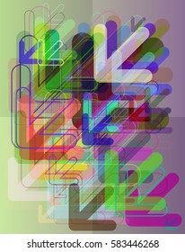 arrows art idea