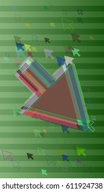 arrows art template