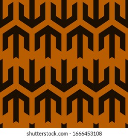 Arrows background. Figures wallpaper. Seamless pattern. Ethnic motif. Folk image. Arrow shapes backdrop.Simple ornament. Digital paper, textile print, web design, abstract.