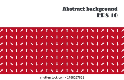 Arrows background. Sketch design symbols. Black and white vector illustration. EPS10