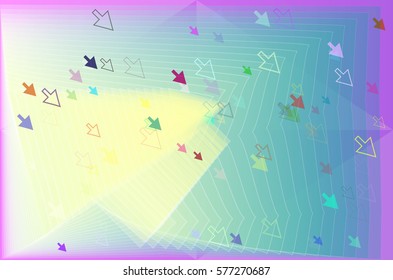 arrows background vector