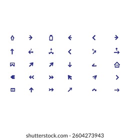 Arrows big black set icons, arrow icon, modern simple arrows, arrow vector collection cursor