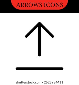 Arrows big black set of web icons in line style. Arrow collection signs for web and mobile app. Arrow icons with various directions. Cursor, UI, web graphics, apps. Vector illustration