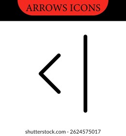 Arrows big black set of web icons in line style. Arrow collection signs for web and mobile app. Arrow icons with various directions. Cursor, UI, web graphics, apps. Vector illustration