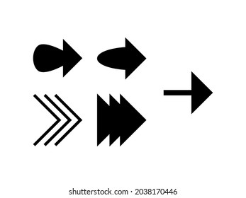 Arrows big set icons. Arrow icon. Arrow vector collection. Arrow. Cursor. Modern simple arrows. Vector illustration