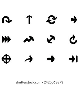 
Arrows black icon set. Vector arrow. Collection of different arrows icons. Arrow icon. Cursor, pointer for web design, interface. Vector illustration.
very minimalist Arrow icon set. Containing curs