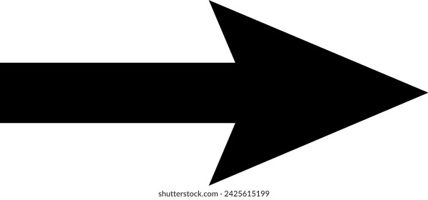 Arrows black icons. Simple Vector Arrow icon. Cursor. Modern simple arrows.