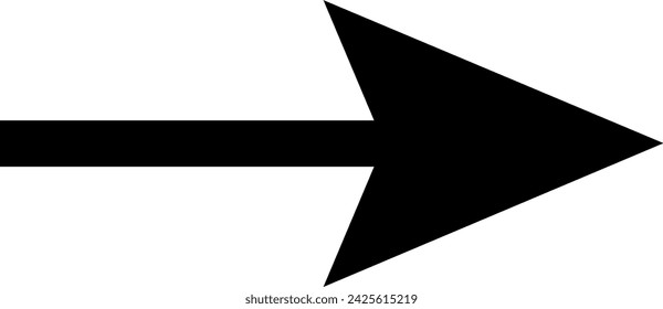 Flechas iconos negros. Icono de flecha vectorial simple. Cursor. Flechas simples modernas.
