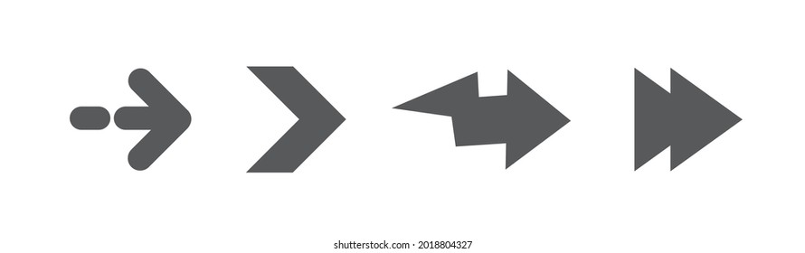 Arrows black set icons. Arrow icon. Arrow vector collection. Arrow. Cursor. Modern simple arrows.