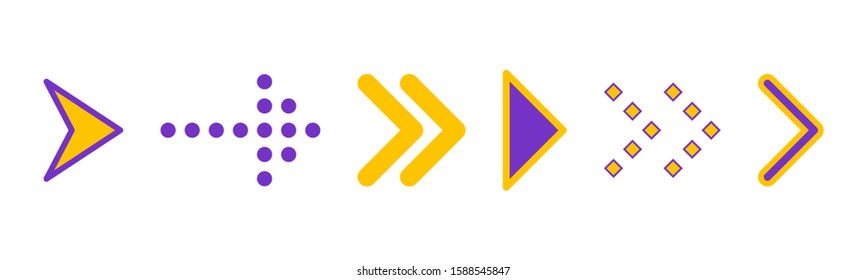 Arrows Black vector on white background. Set arrow icons for business, banking, contact, social media, technology, logistic, education, sport, medicine, travel, weather, construction.