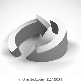 Arrows black and white abstract background. Eps10 .Image contain transparency and various blending modes