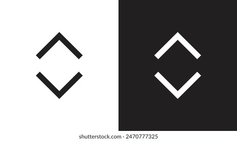 flechas Vector de iconos en blanco y negro