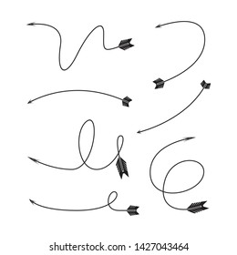 arrows and bows element set