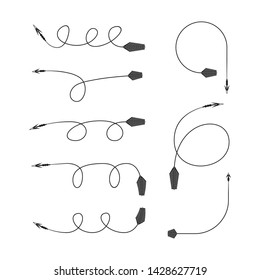 arrows and bows element set