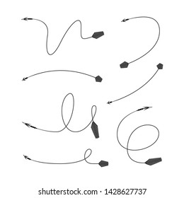 arrows and bows element set