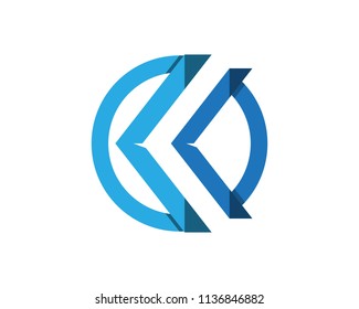 Arrows business logo Template design