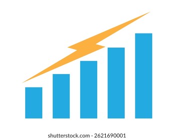 Arrows of business sale growth, Business success graph chart vector