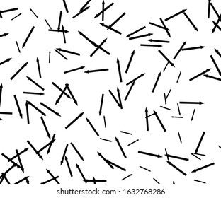 Arrows. Business, technology background. Information concept. Graphic background communication. 