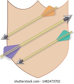 Arrows  
Cartoon icons 