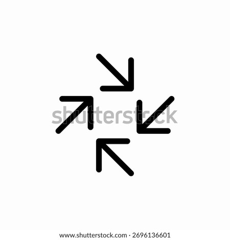 arrows circle icon sign vector