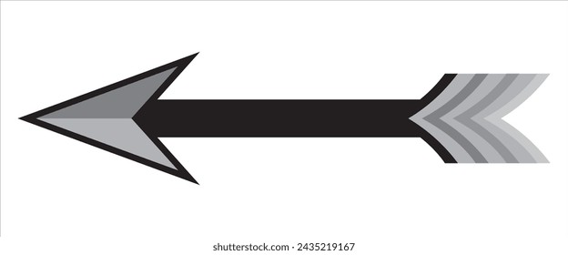 Arrows Collection. Black Arrow Direction Signs Forward And Down For Navigation Or Web Download Button Isolated Vector Narrow, Right And Recycle Arrowhead Symbols , Cliparts, Vector