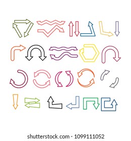arrows color set